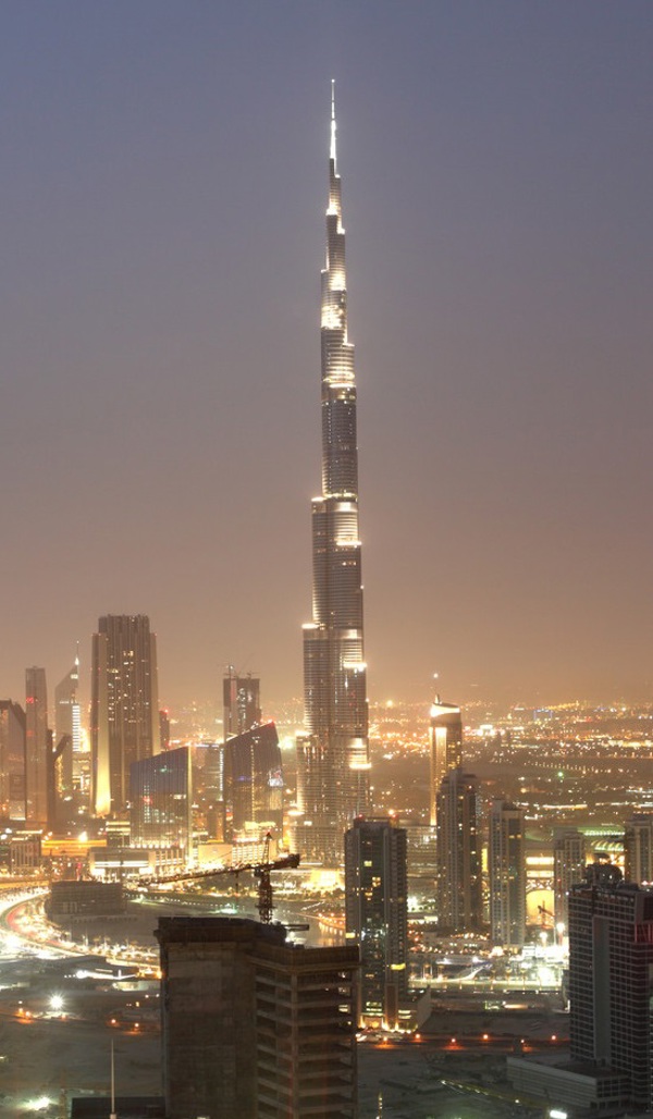 Microsilica-containing concrete was used in the record-breaking Burj Khalifa building in Dubai