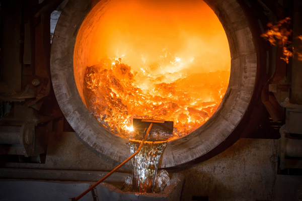 Aluminium foundry furnace